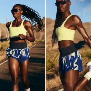 NWT! Free People FP Movement Light As Air Printed Run Shorts