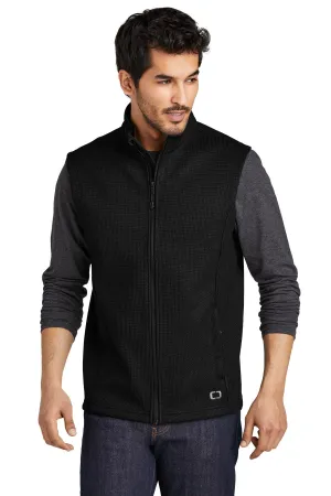 OGIO Grit Fleece Vest OG730 Blacktop