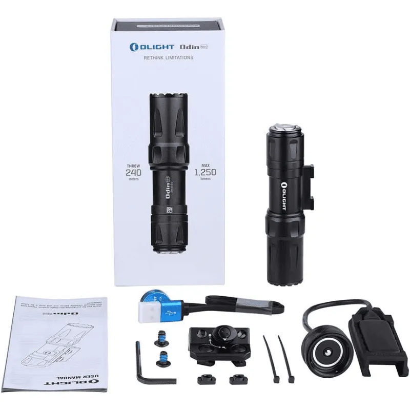 OLIGHT Odin Mini 1250 Lumens (Black)