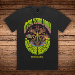 Open Your Mind - Heavy Faded Sustainable Tee