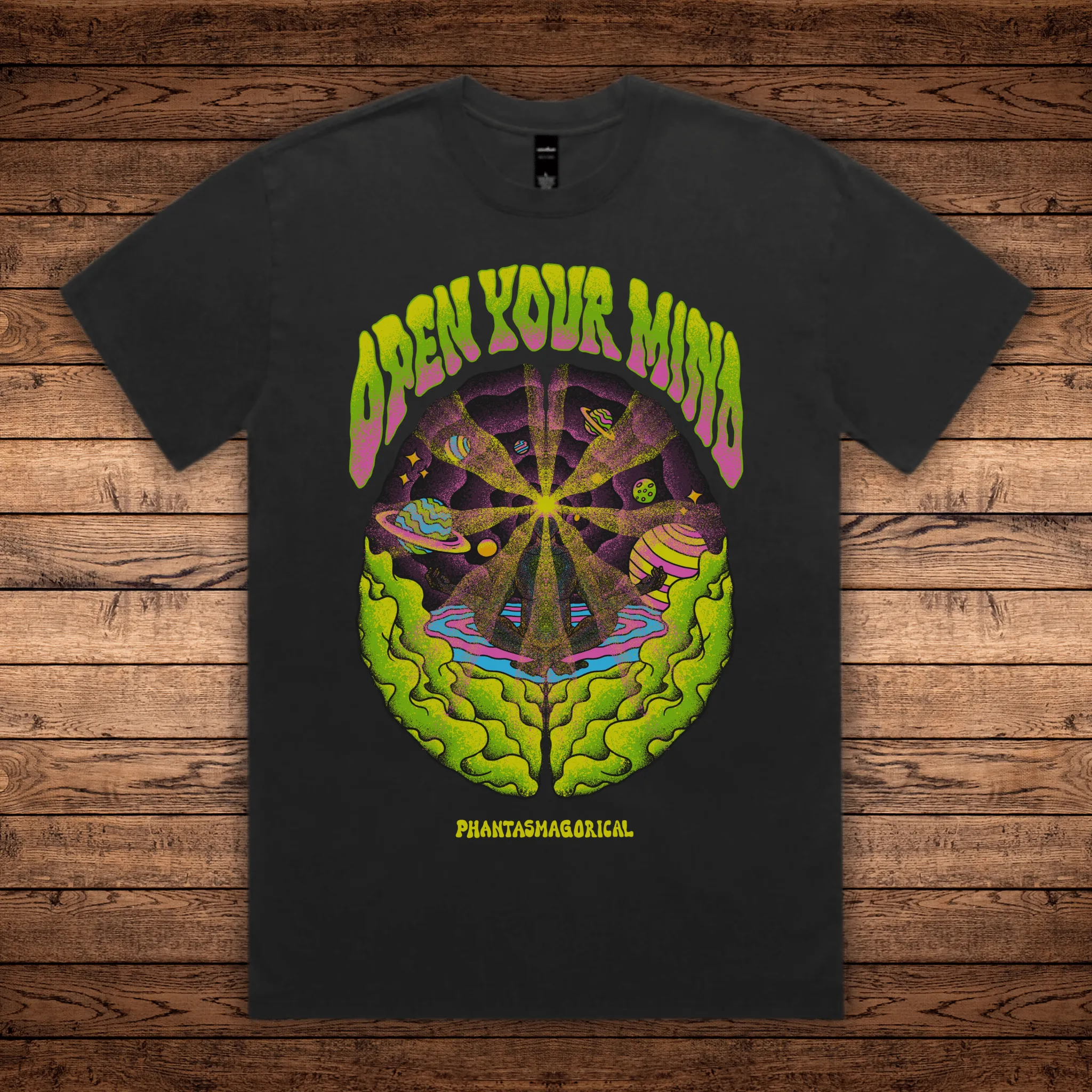 Open Your Mind - Heavy Faded Sustainable Tee