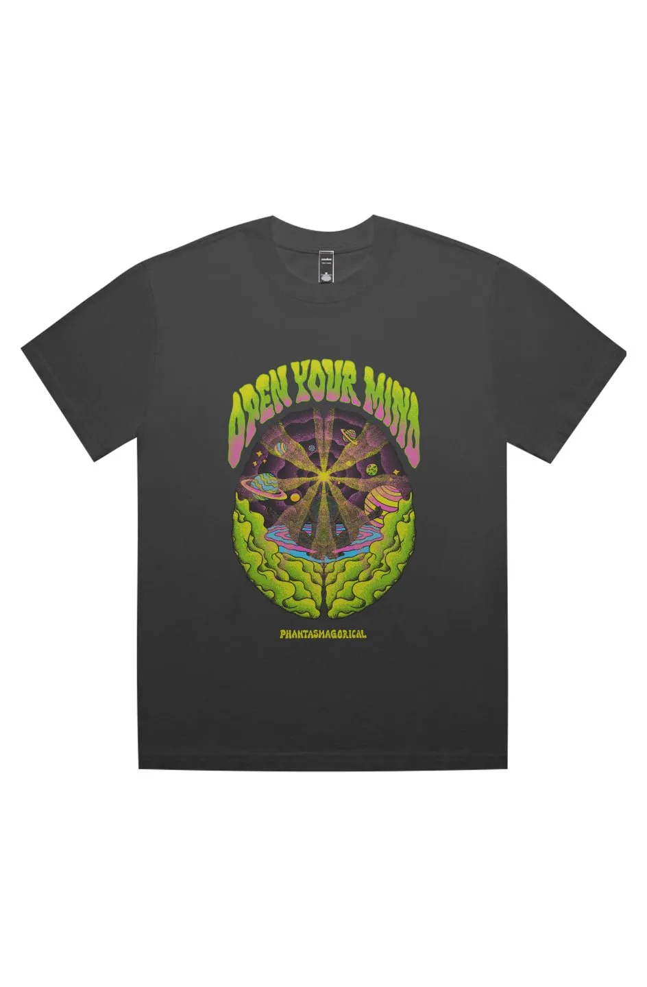 Open Your Mind - Heavy Faded Sustainable Tee