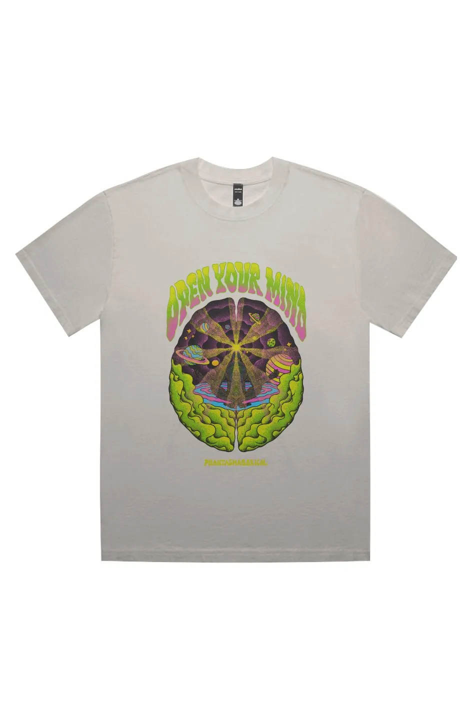 Open Your Mind - Heavy Faded Sustainable Tee