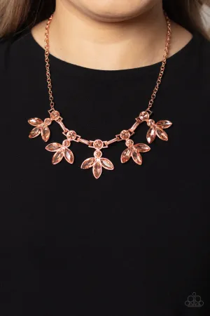 Paparazzi Dauntlessly Debonair Necklace Copper