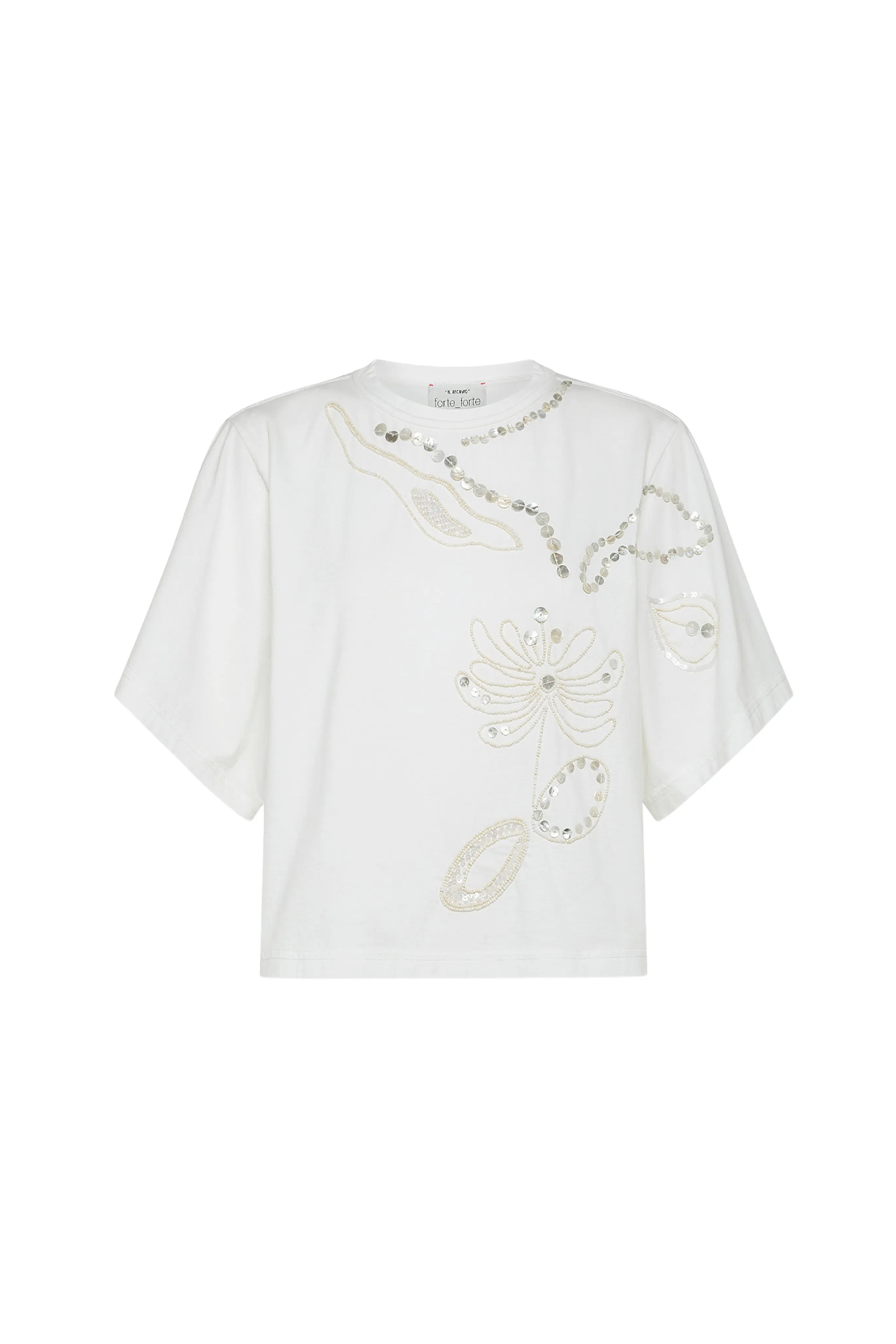 Pearl Suite Embroidered Tee