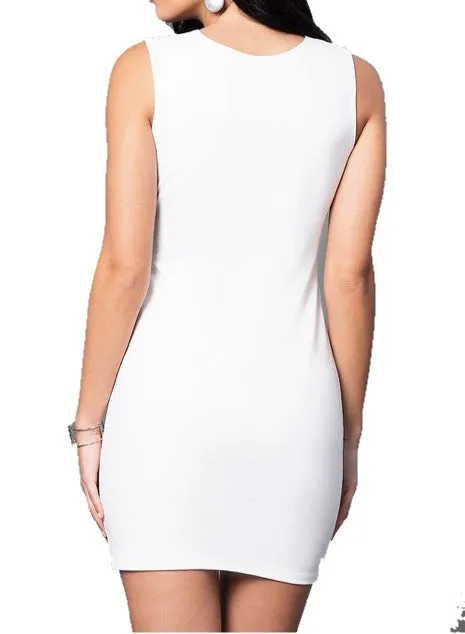 PEEKABOO DRESS S-L