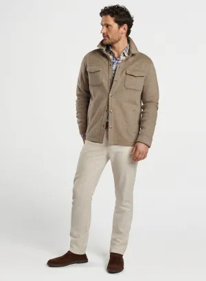 Peter Millar Crown Flex Fleece Shirt Jacket