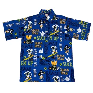Pidgin English Rightside-Pullover (Royal)