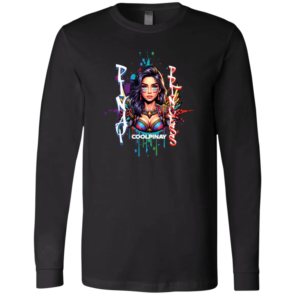 Pinay Princess Unisex Jersey Long Sleeve T-Shirt