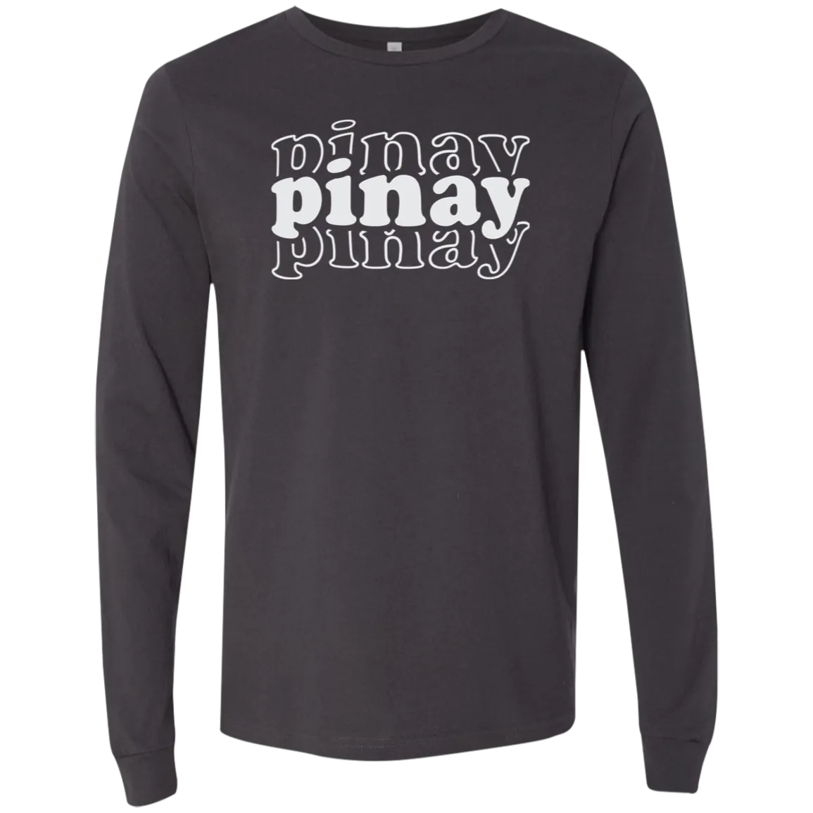 Pinay Triple Unisex Jersey Long Sleeve T-Shirt