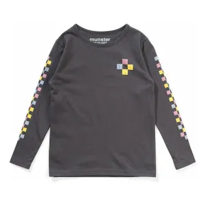 Pixel Ls Tee - Soft Blk