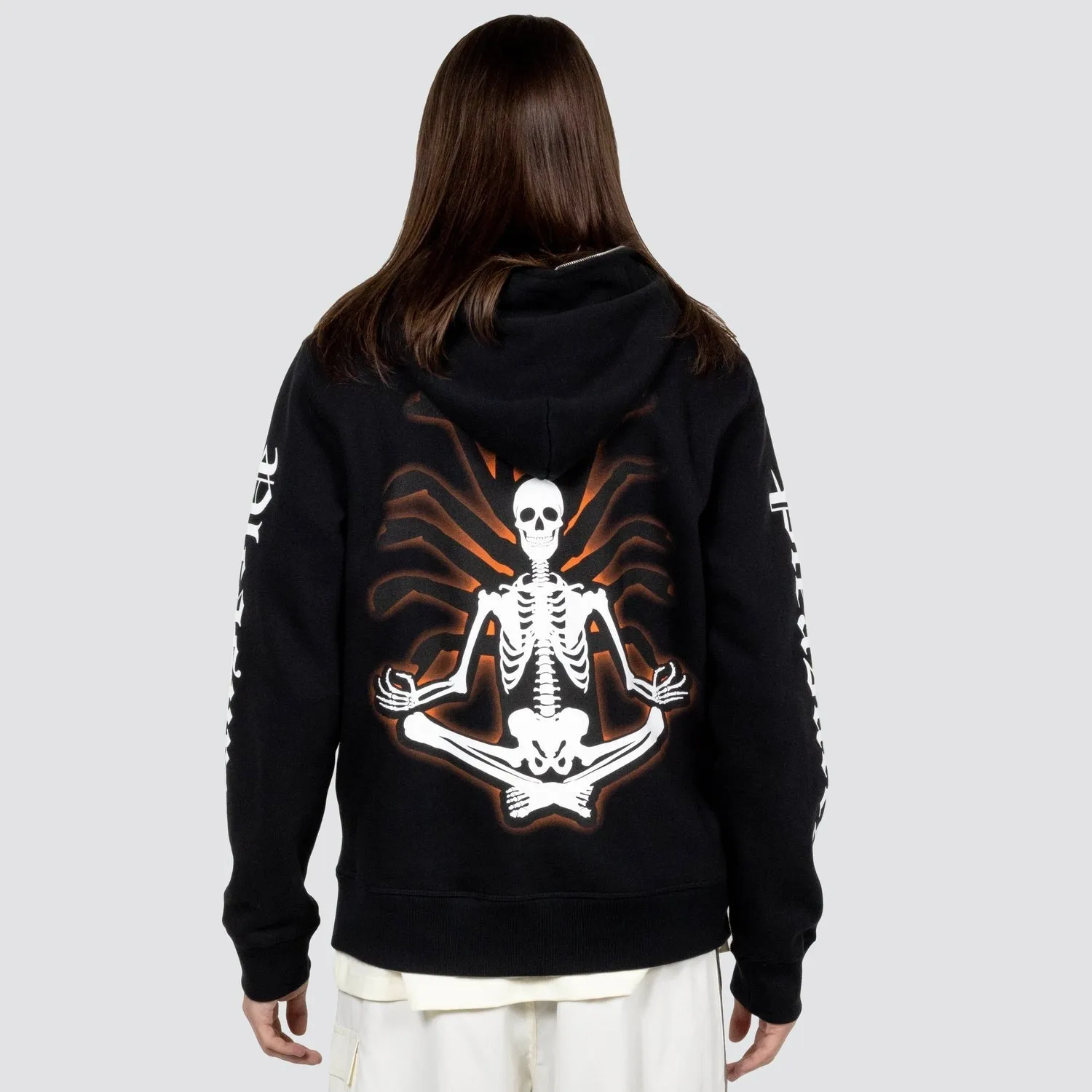 Pleasures Men Meditation Zip Hoodie Black