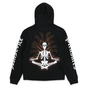 Pleasures Men Meditation Zip Hoodie Black