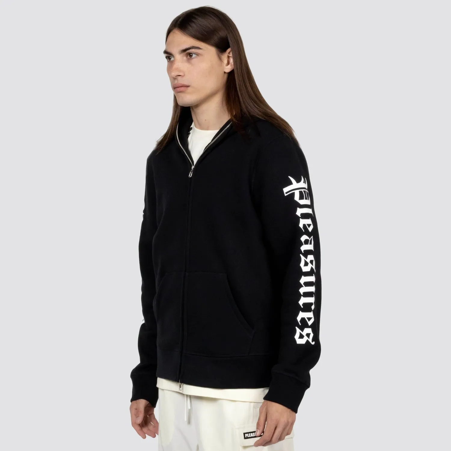 Pleasures Men Meditation Zip Hoodie Black