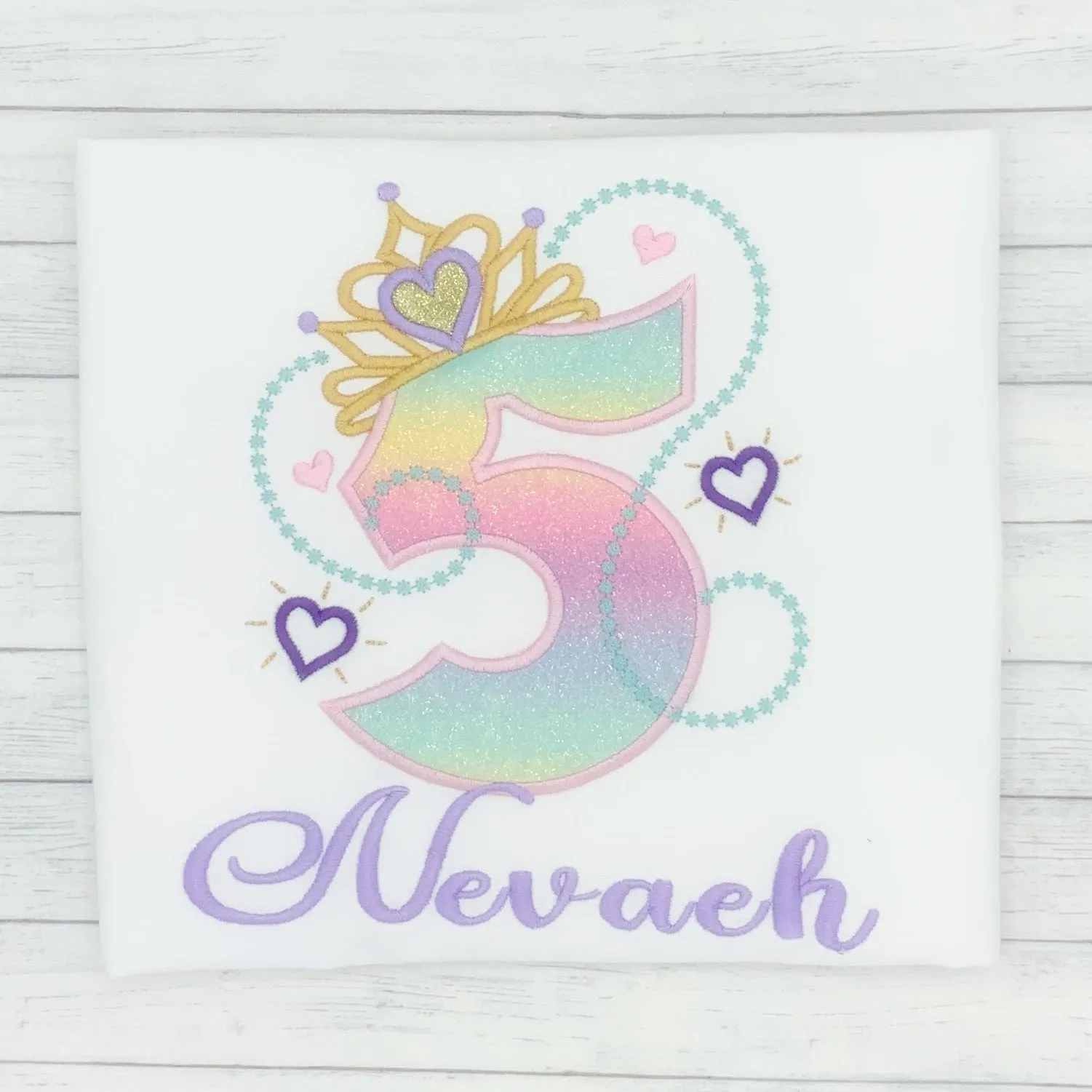 Princess - Girls Birthday Shirt (age 1-9)