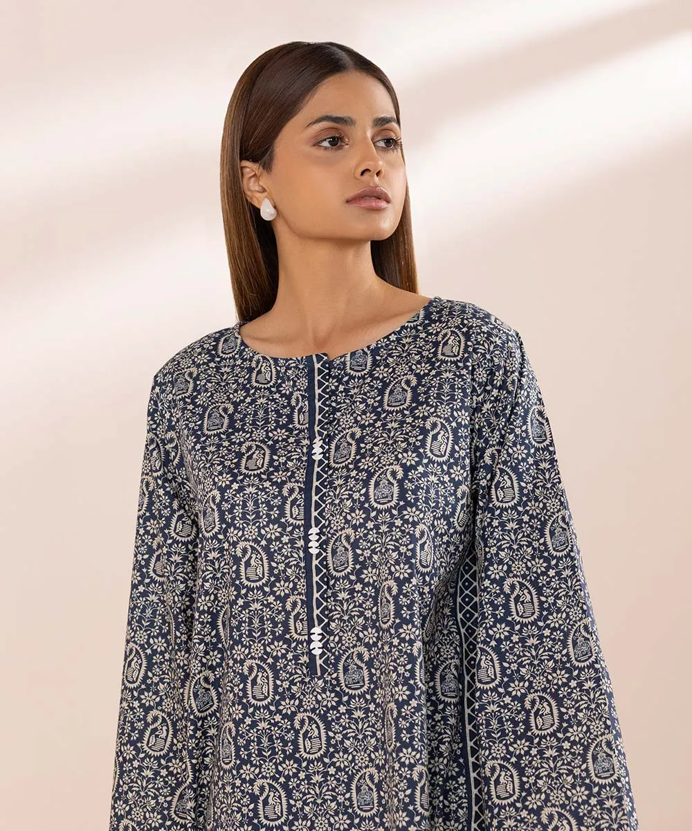Printed Lawn Shirt