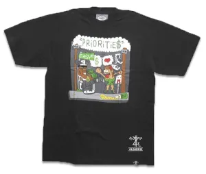 Priorities (black) T-Shirt
