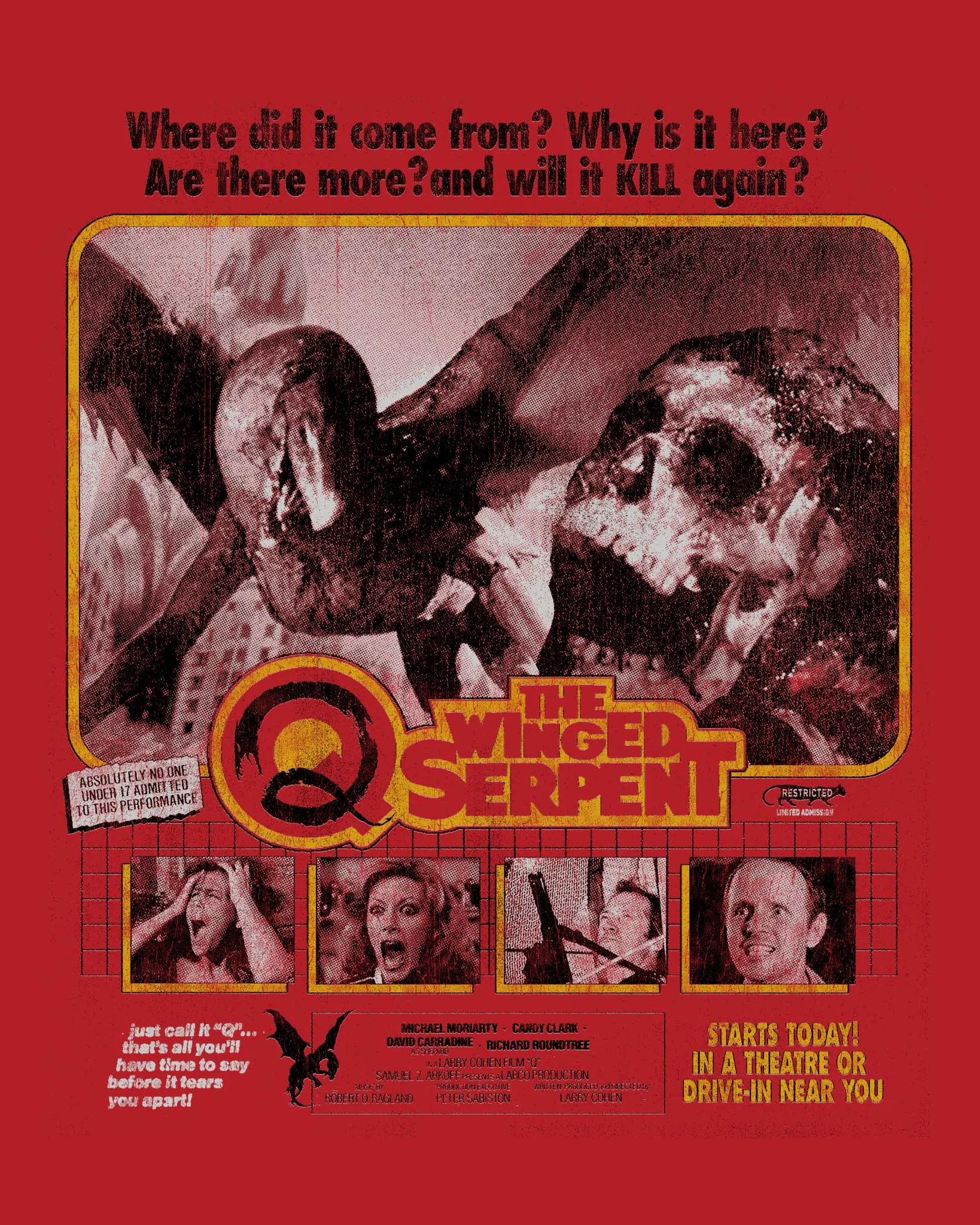 Q: The Winged Serpent - Starts Today
