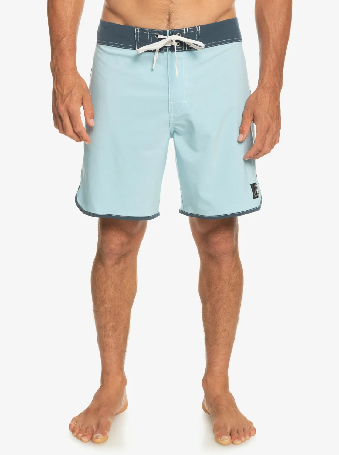 QUIKSILVER Original Scallop 18 Boardshort - Sky Blue