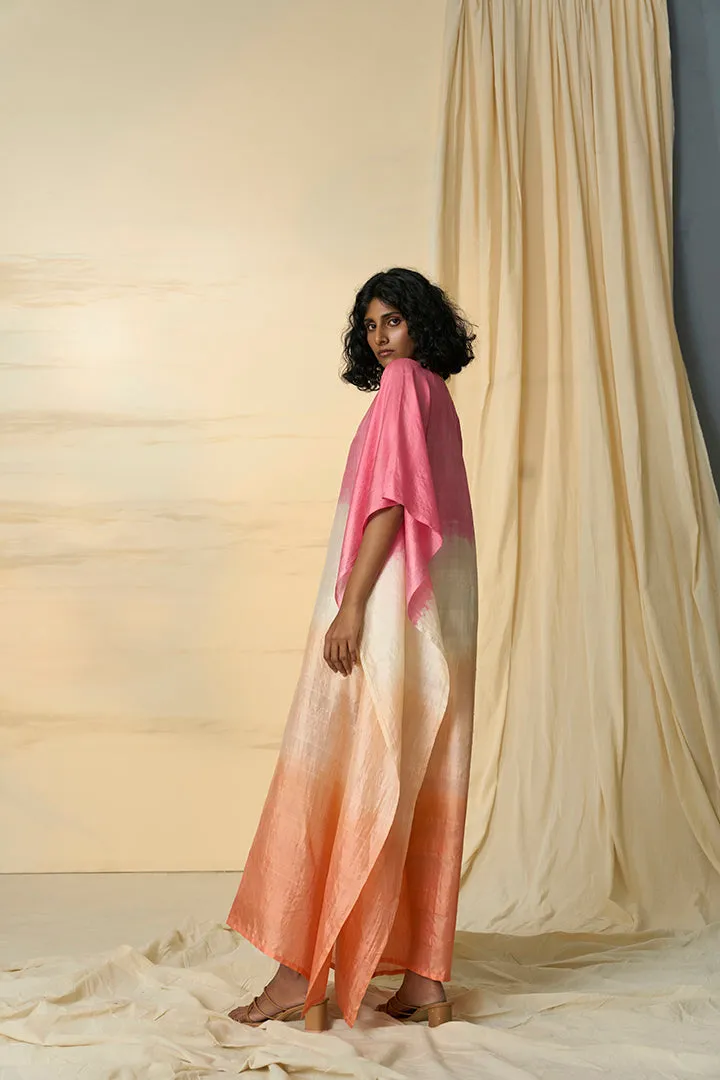 Radiate Mulberry Silk Kaftan