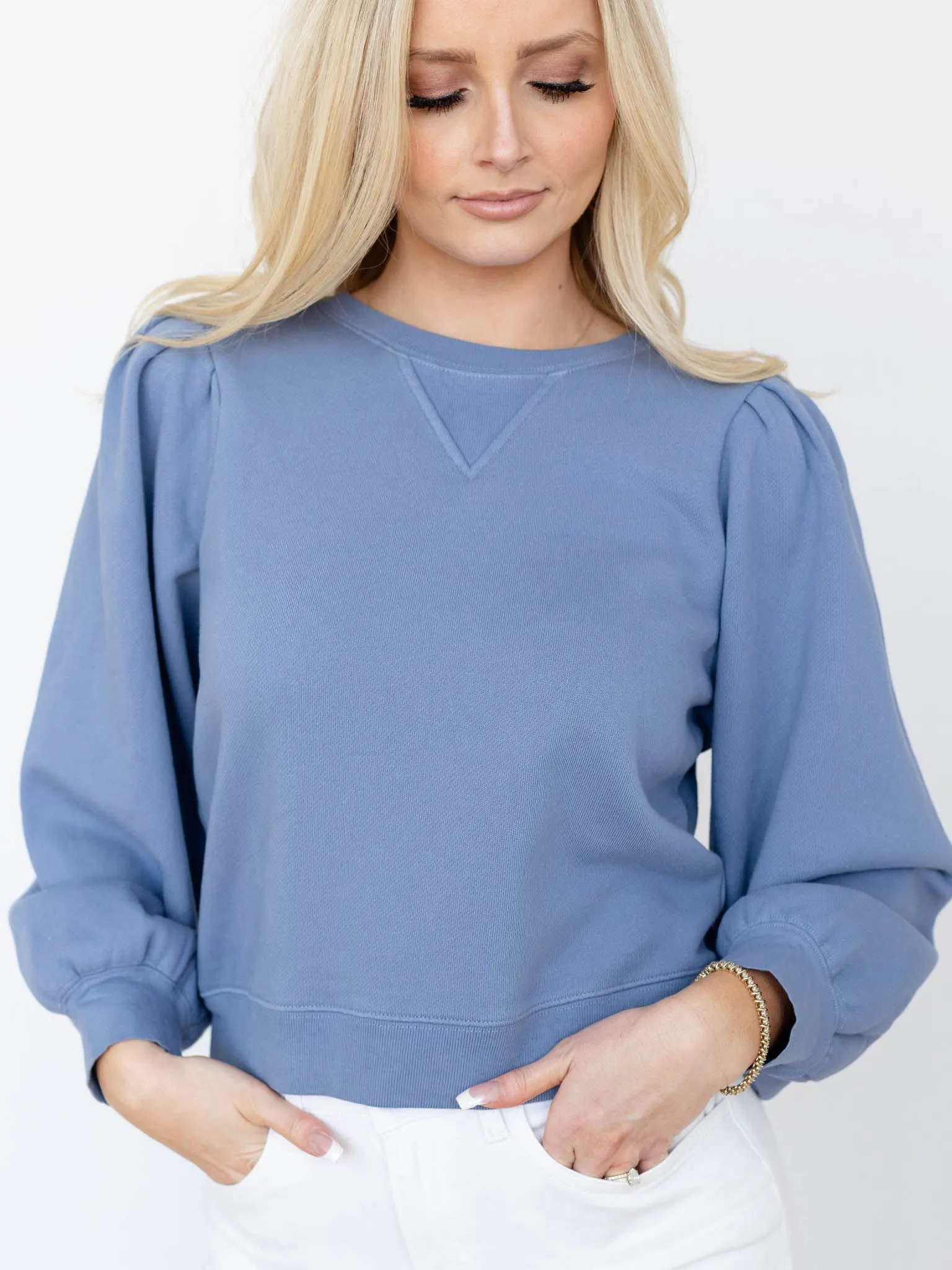 Rails Faded Tiffany Sweatshirt