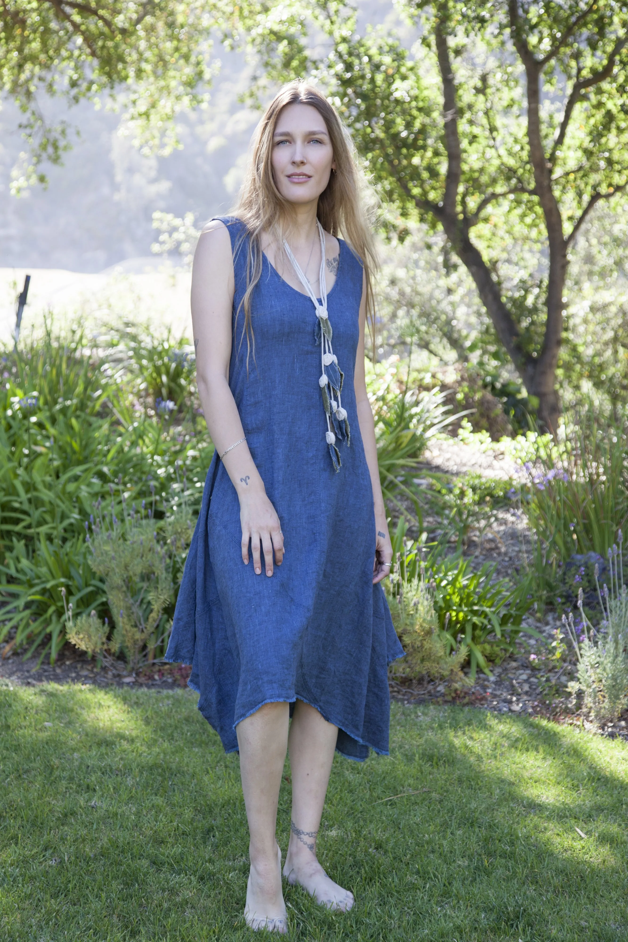 Raw Edge Tank Dress (2102)
