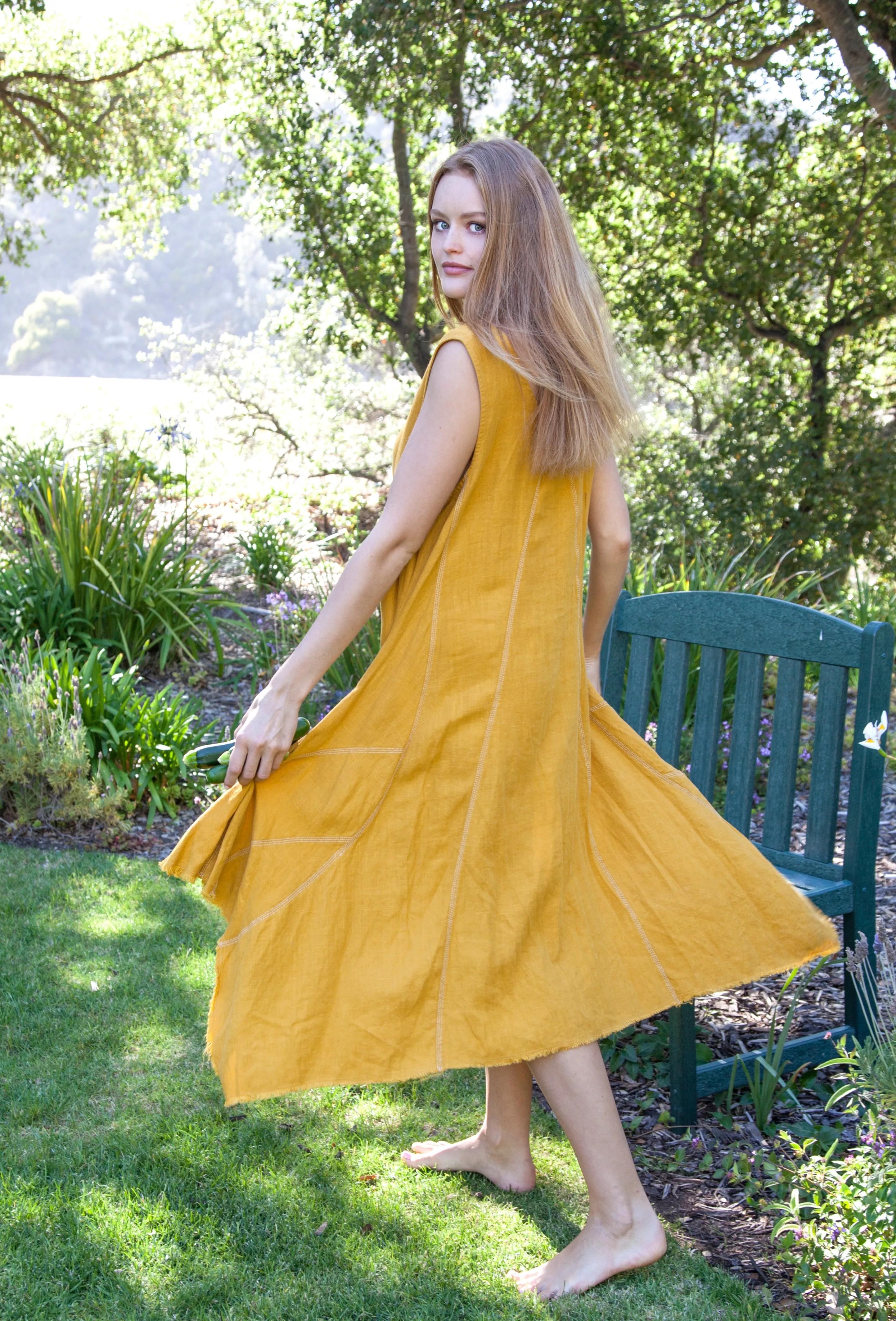 Raw Edge Tank Dress (2102)