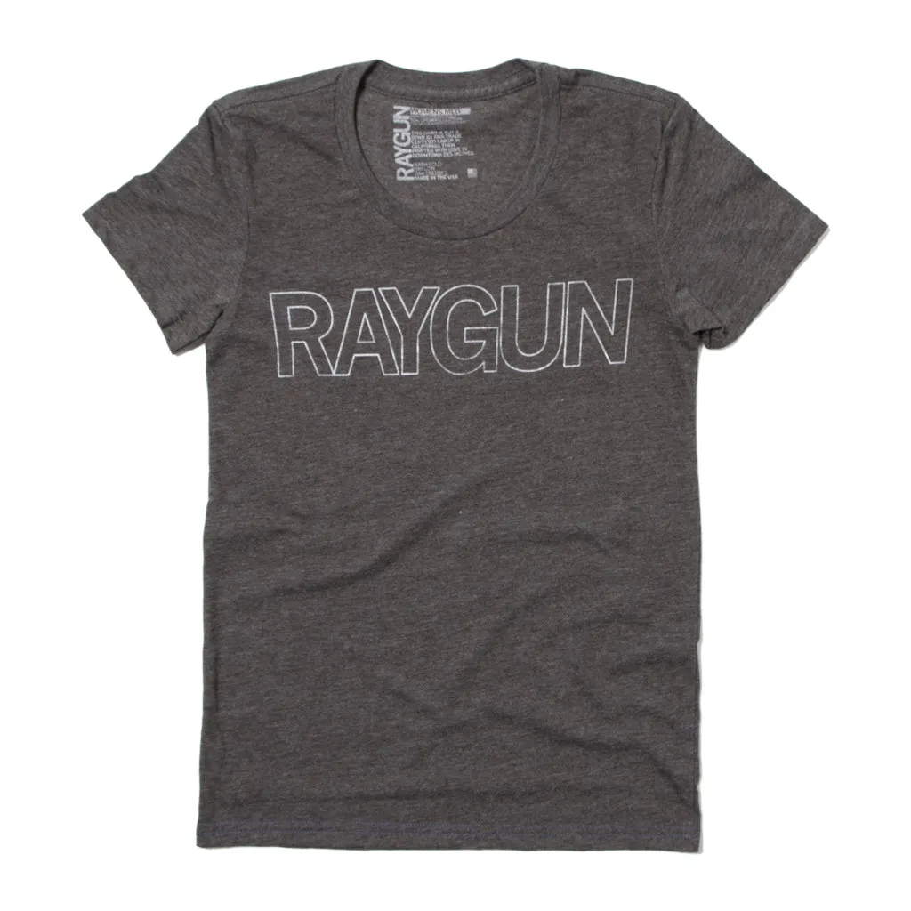 RAYGUN Text Logo Outline