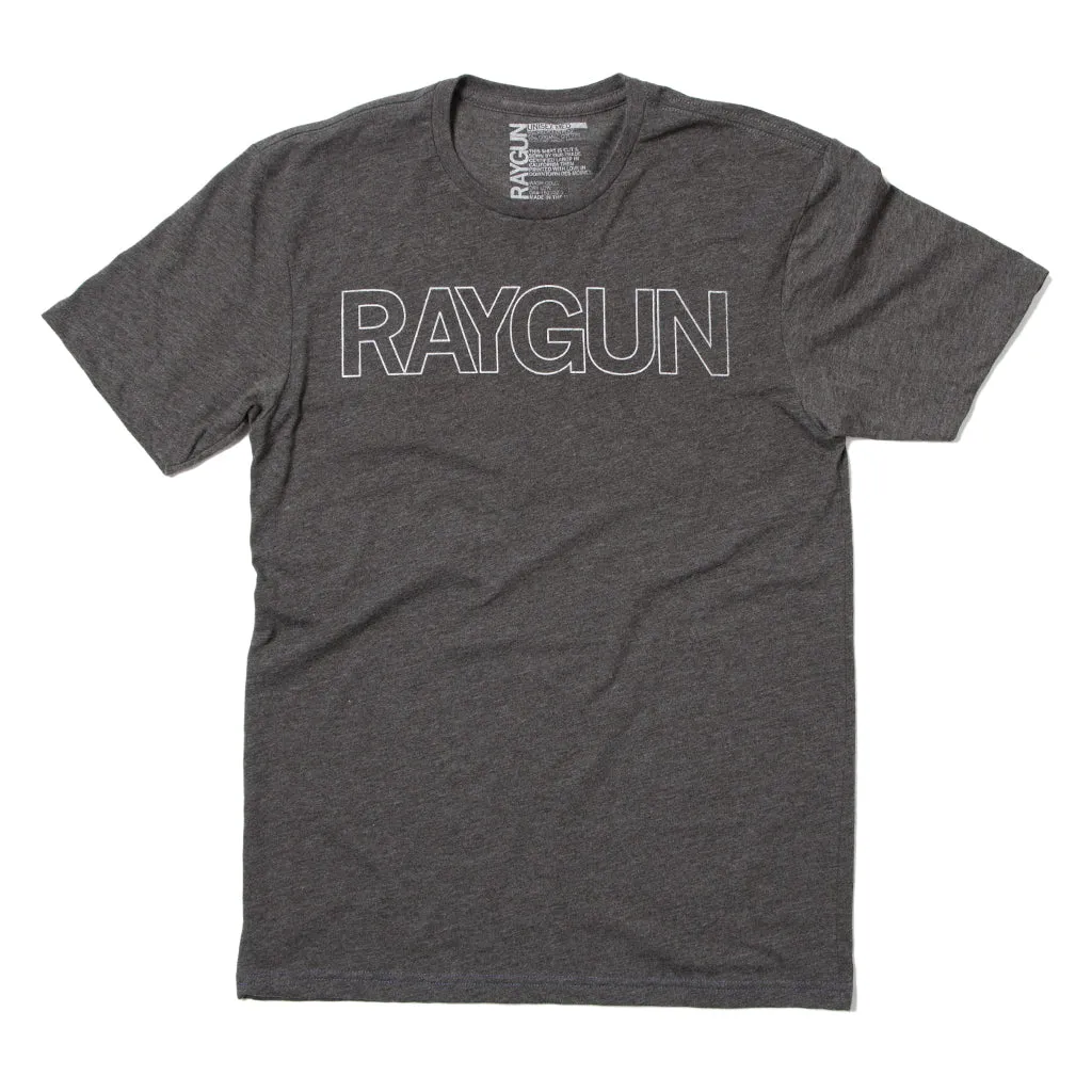 RAYGUN Text Logo Outline