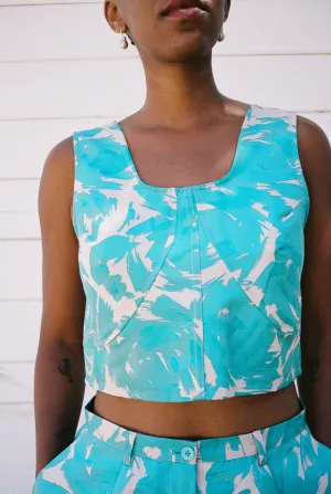 Rebecca Bustier — BLUE FLORAL