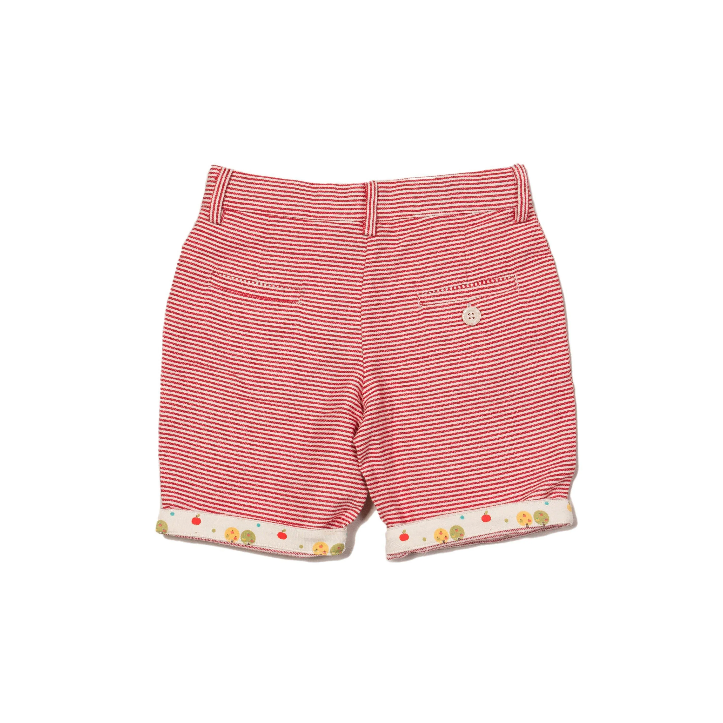 Red Stripe Sunshine Shorts