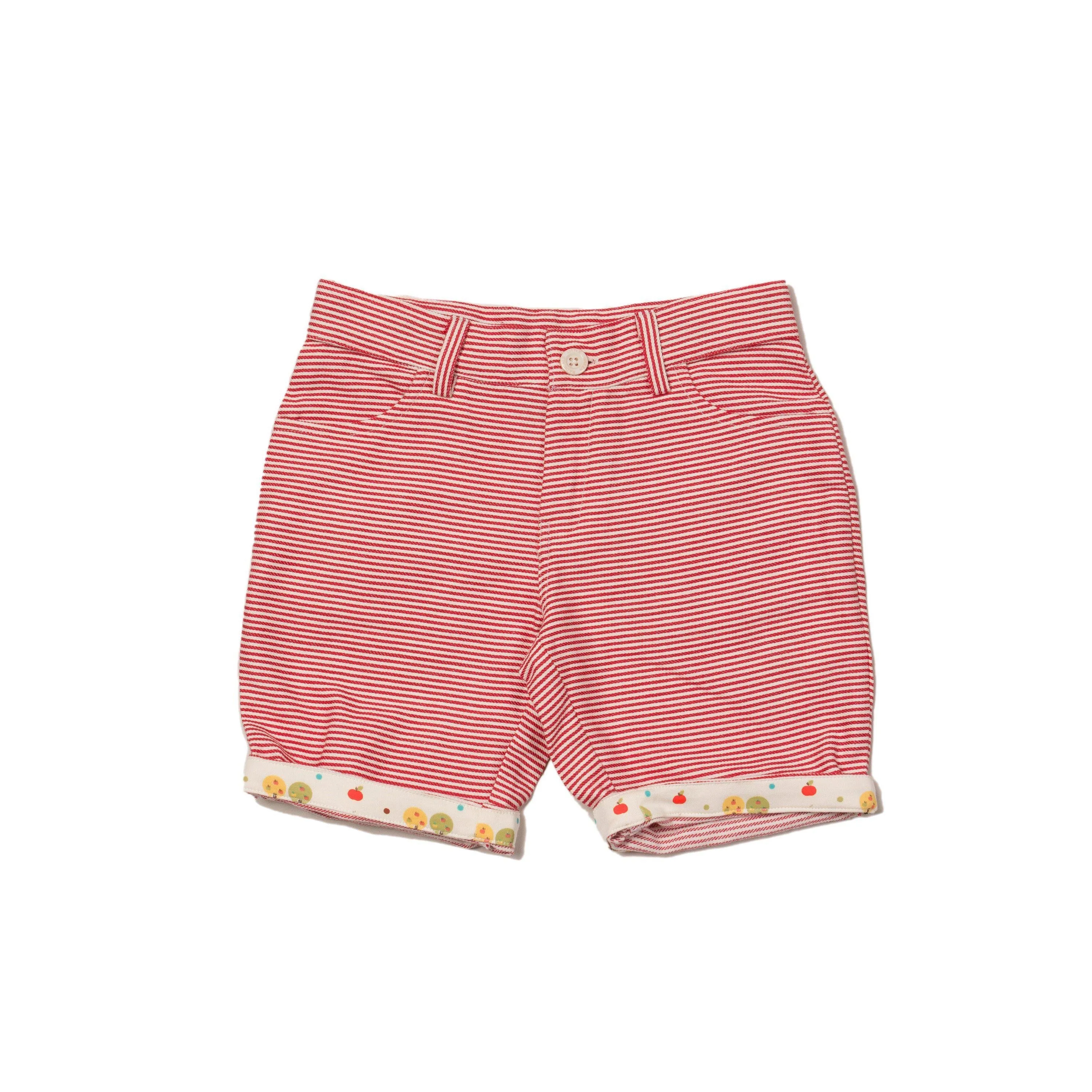 Red Stripe Sunshine Shorts