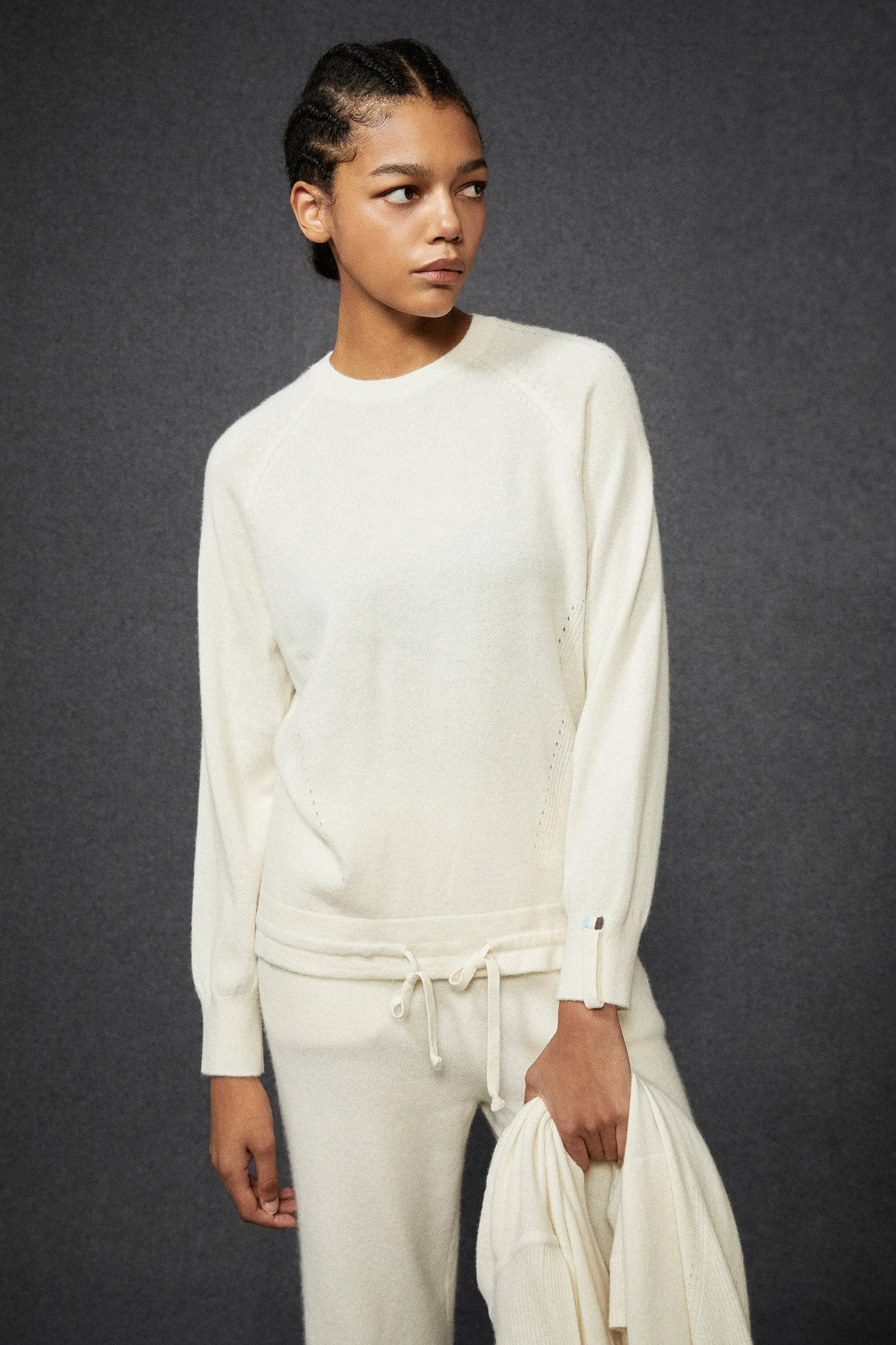 Relaxed Drawstring Sweater
