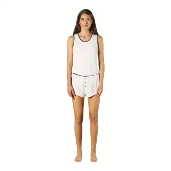Revolve Soft Jersey Set - Shorts Pajama PJ's Set Sz XL NWT x Plush