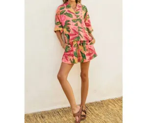 Rio Top & Short Set In Pink