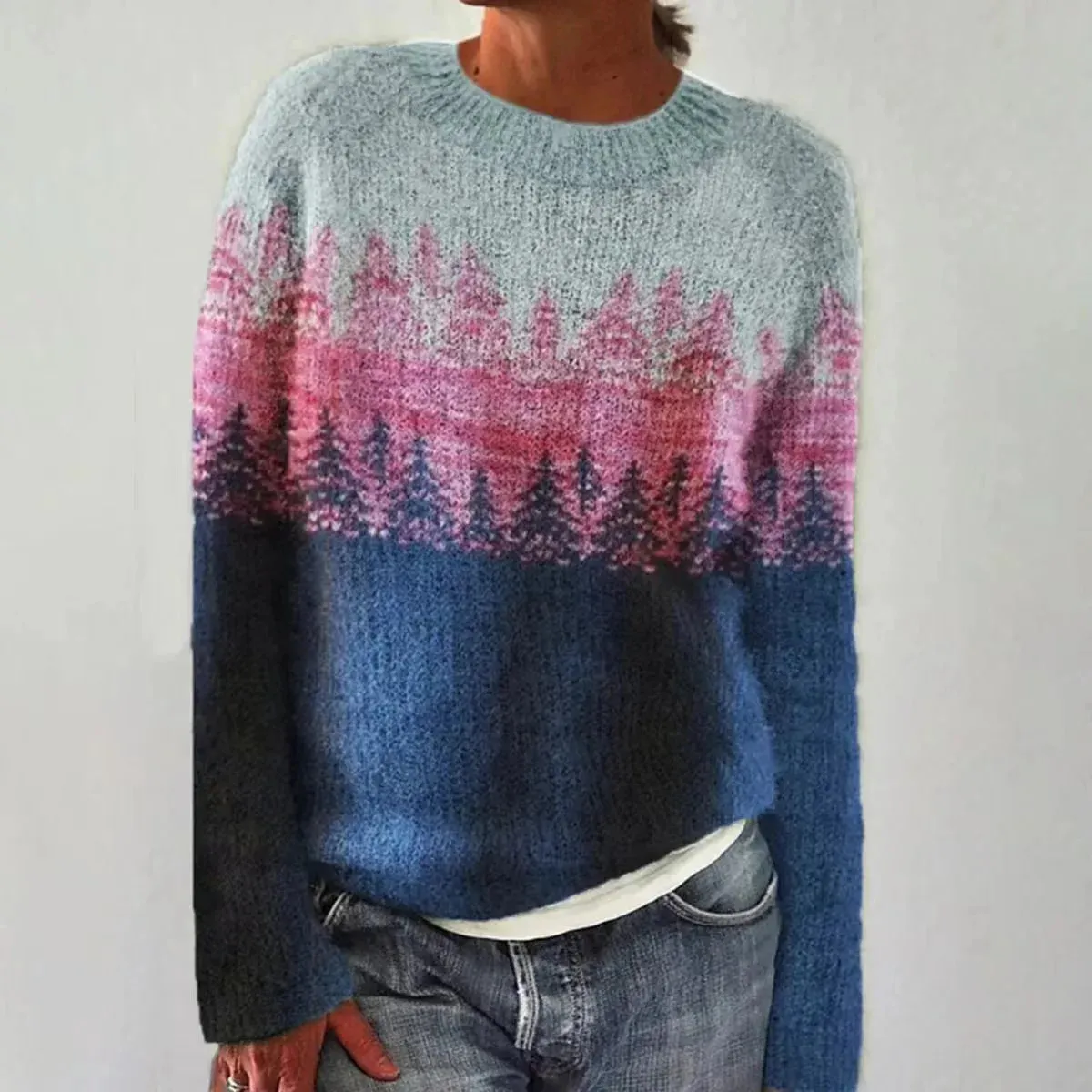 ROSIE | RETRO KNITTED SWEATER