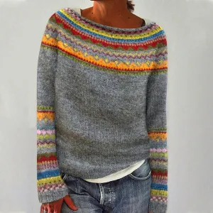 ROSIE | RETRO KNITTED SWEATER