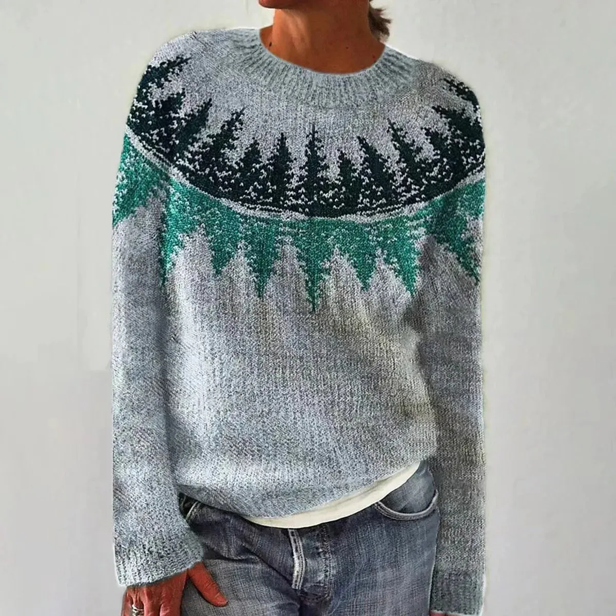 ROSIE | RETRO KNITTED SWEATER