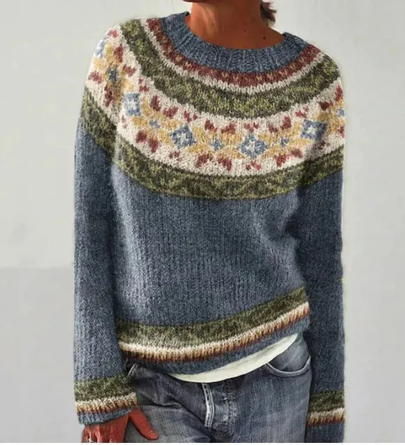 ROSIE | RETRO KNITTED SWEATER
