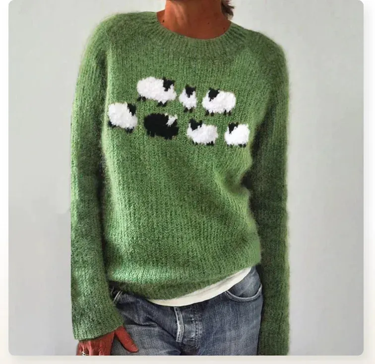 ROSIE | RETRO KNITTED SWEATER