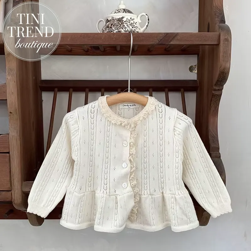 SANDRA | Sweet & Light Ruffle Cardigan
