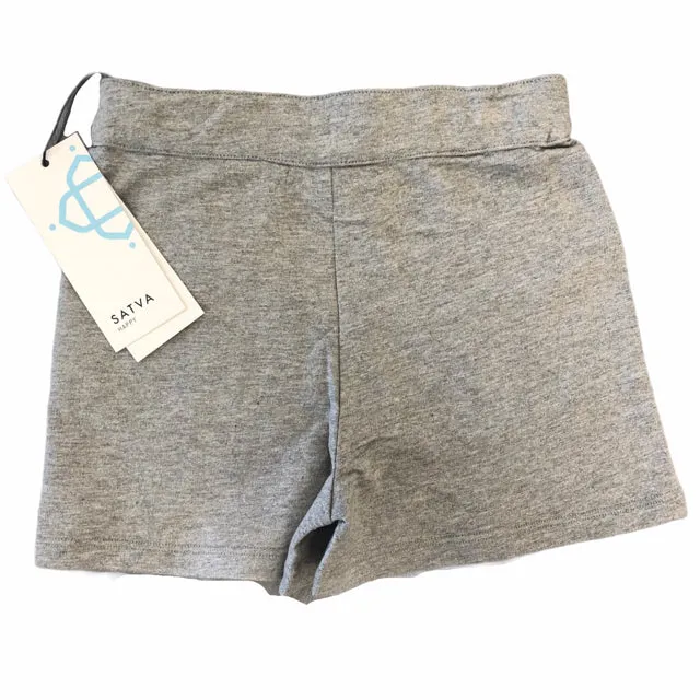 Satva Organic Cotton  Boy's Adventure Shorts - Gray (3T)