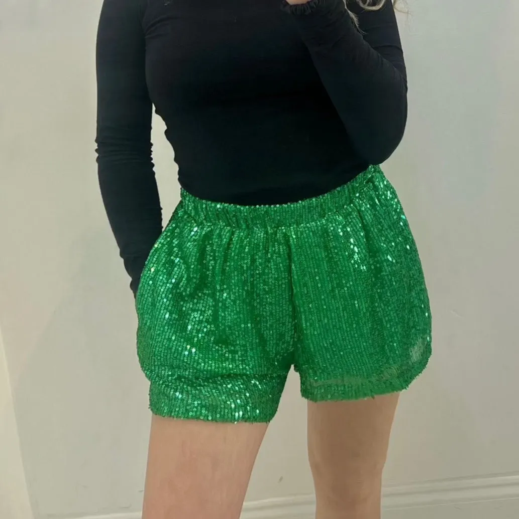 Sequin Shorts
