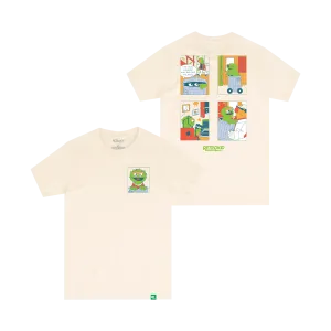 Sesame Street Oscar Life T-Shirt - Ivory