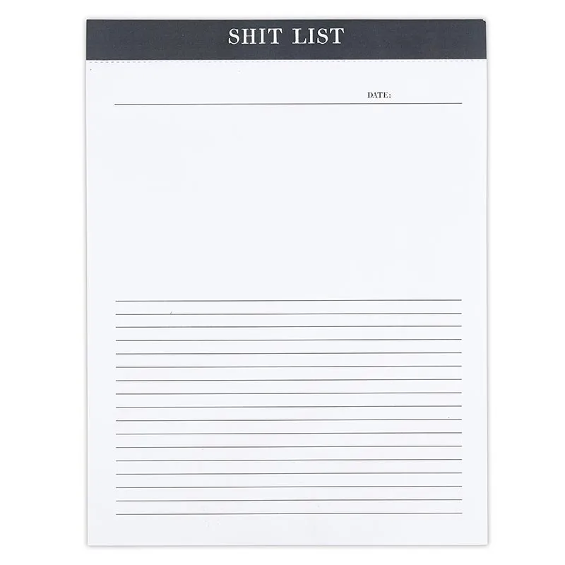 Sh*t List Pad