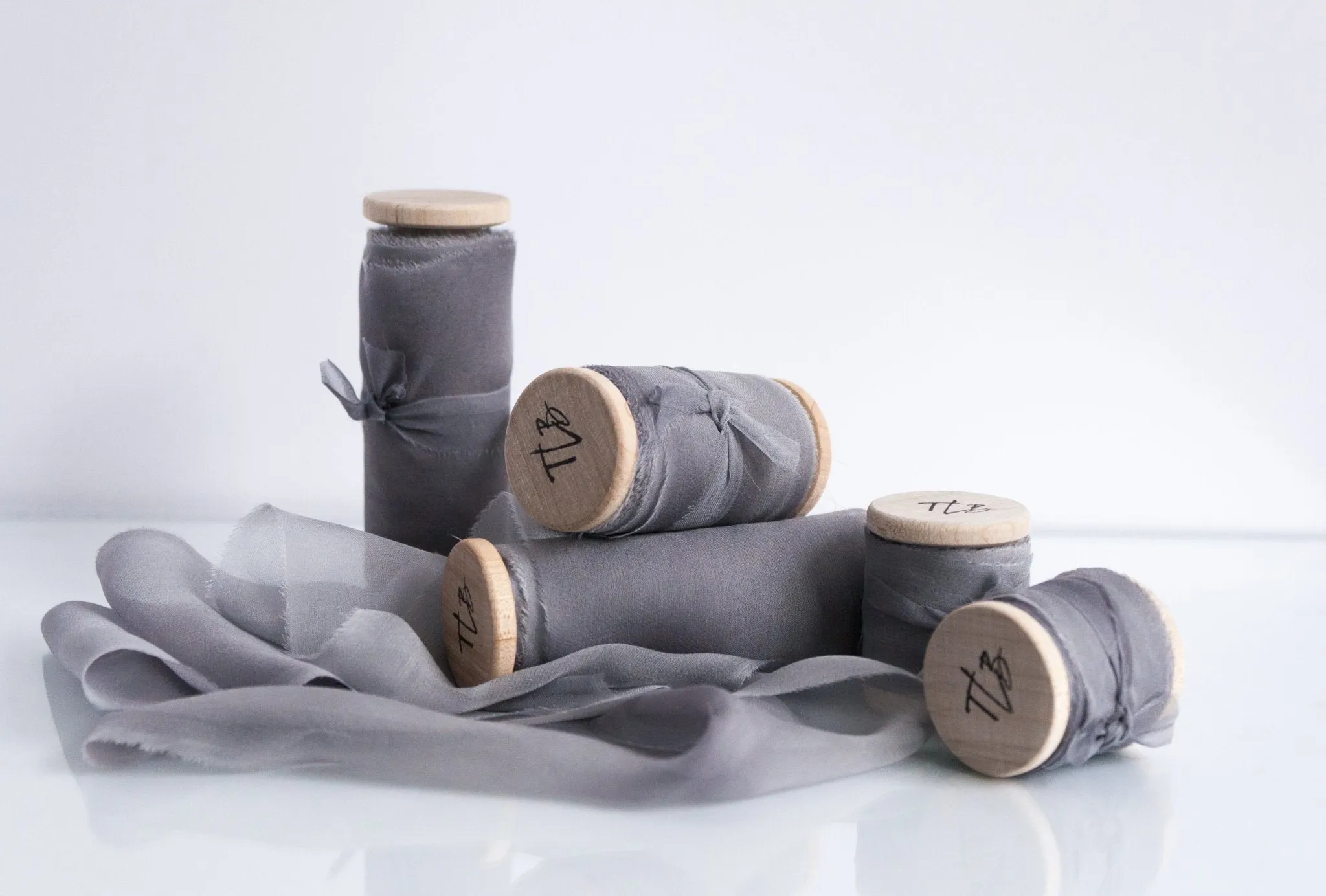 Silver Lake Silk Gauze Ribbon
