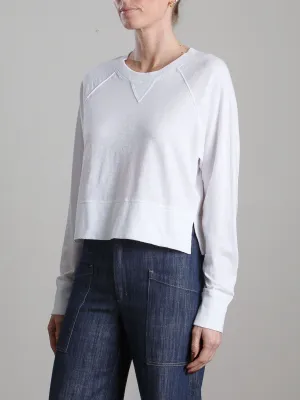 Simon Tee in Supima Slub - White