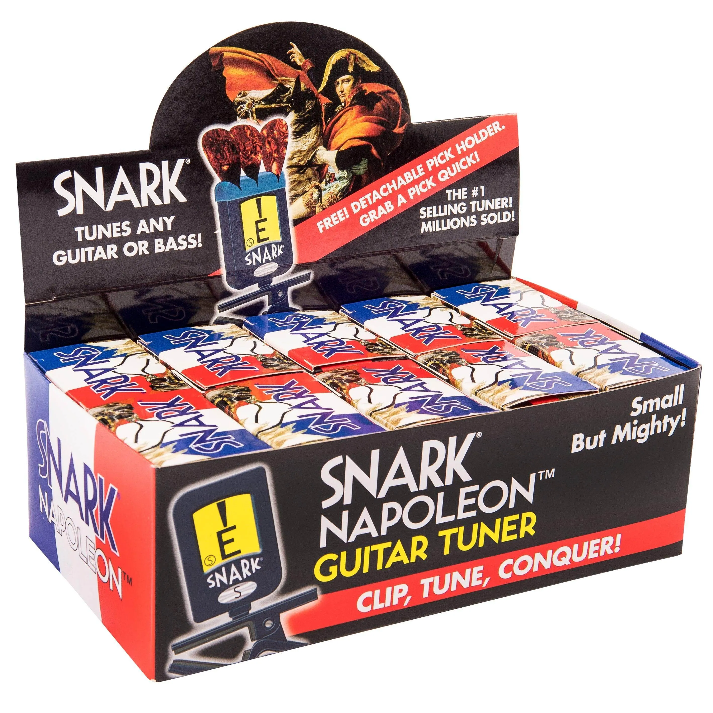 Snark Napoleon 'Clip-On' Chromatic  Guitar & Bass Tuner