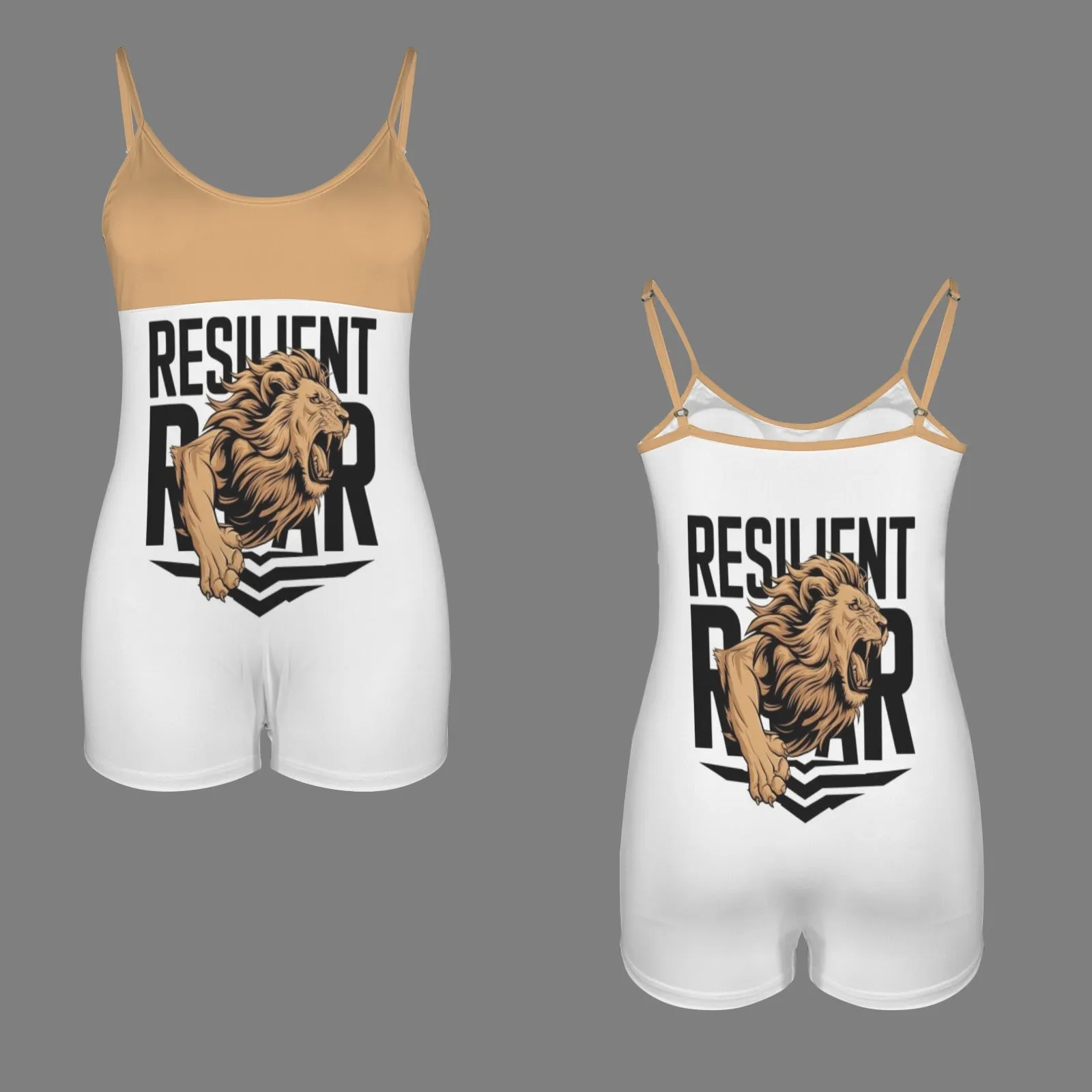 Spaghetti Strap One Piece Active Sets