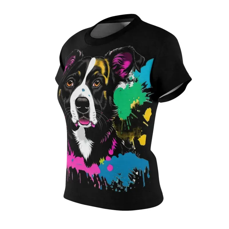 Splashed Paint Sew Tee Brings Bold Creative Style